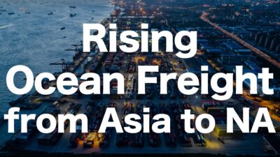 Rising Sea Freight from Asia to North America Again! Impact of Strikes and Presidential Elections | IINO san's Logistics News