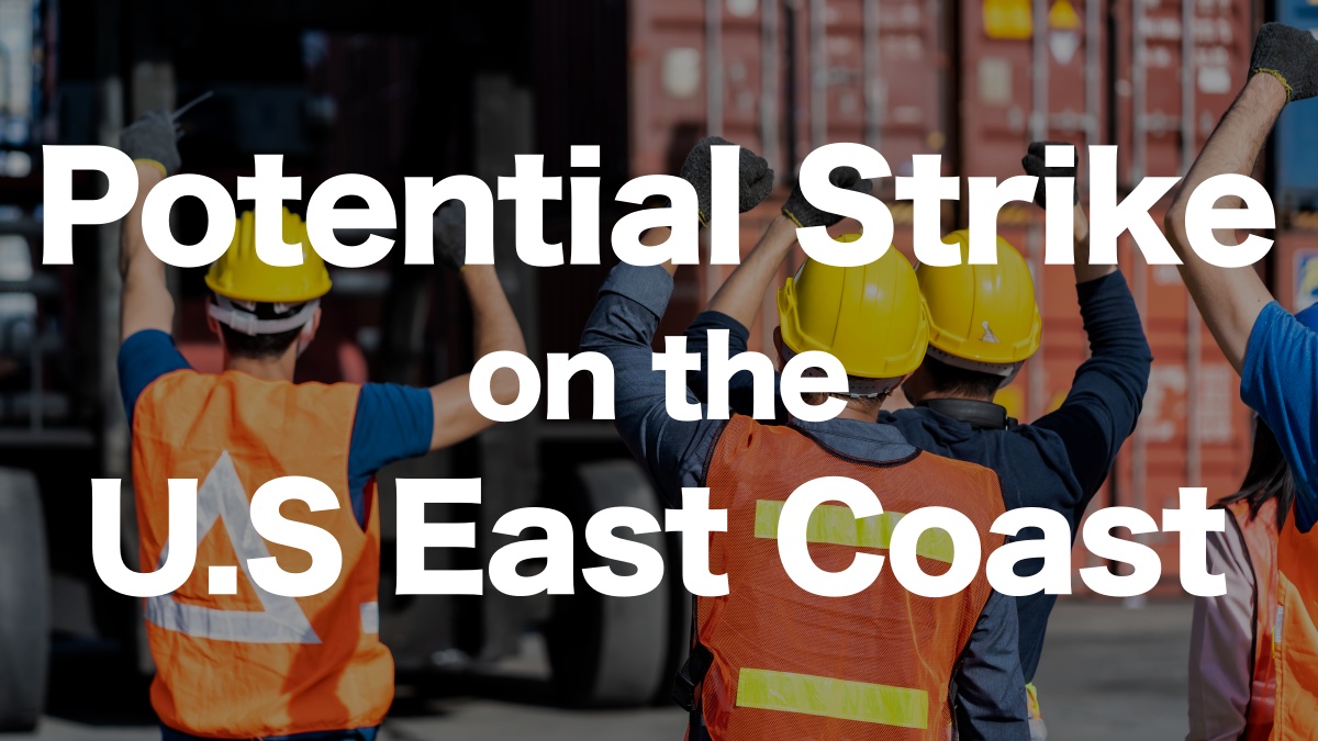 Potential Strike on the U.S. East Coast! Retailers and Manufacturers Scrambling to Respond | IINO san's Logistics News