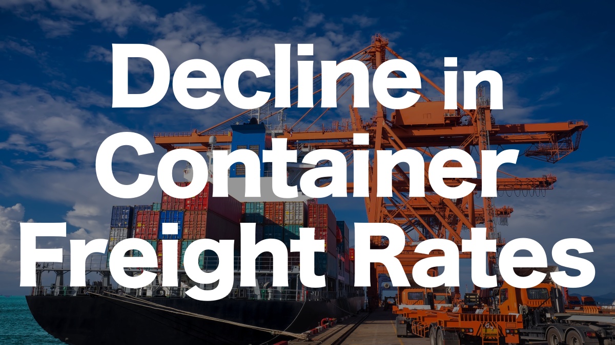 Explaining the Decline in Container Freight Rates and the Potential Impact of the North American East Coast Strike | IINO san's Logistics News