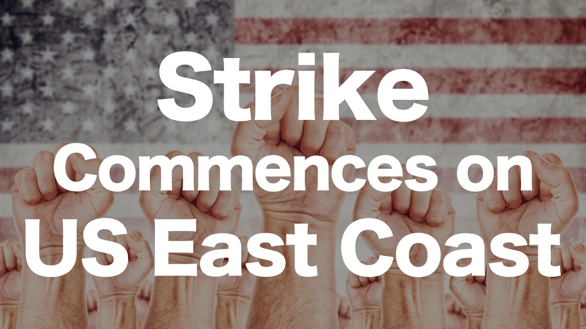 North American East Coast Labor Strike: Impact on Supply Chain and Future Outlook | IINO san's Logistics News