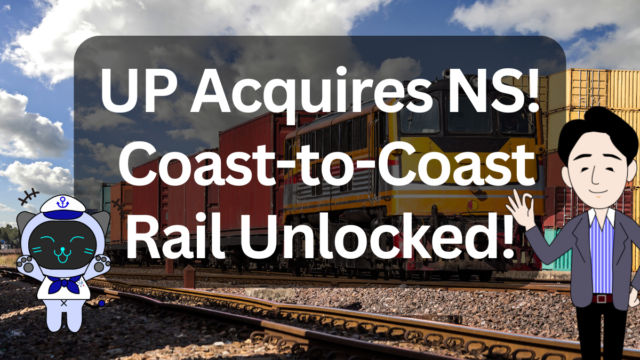 UP’s $85 Billion Acquisition of NS Could Mark the Birth of the First Transcontinental Railroad in the U.S. | IINO san's Logistics News